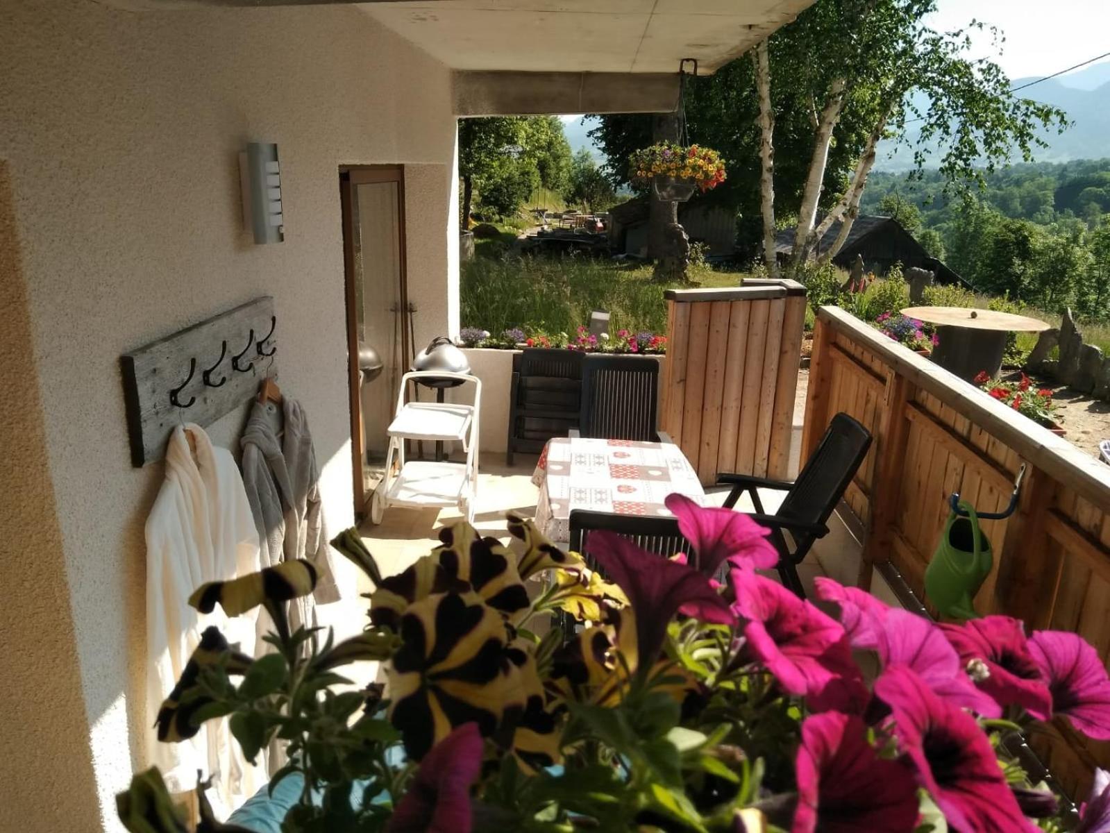Ferienwohnung Le Refuge Du Poete Saint-François-de-Sales Exterior foto